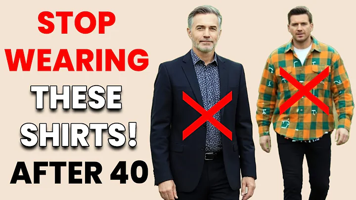 Stop Wearing These 8 Shirts: They're Making You Look 10 Years Older (Men Over 40)