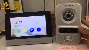 Giới thiệu chuông cửa màn hình HikVision l Smarthome Phú Thái
