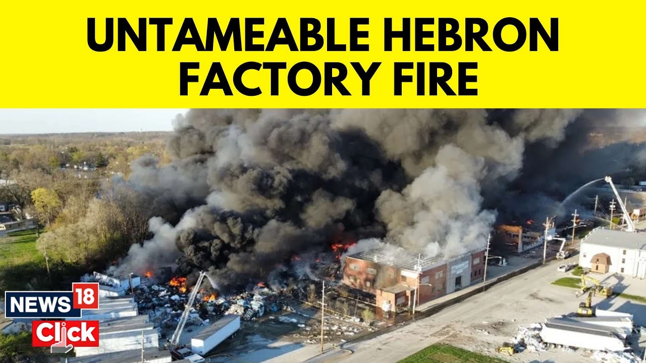 Hebron News Massive Fire Erupts In Hebron, Mayor Says Only Israel Can Stop Flames N18V