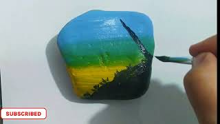 Easy painting on stone