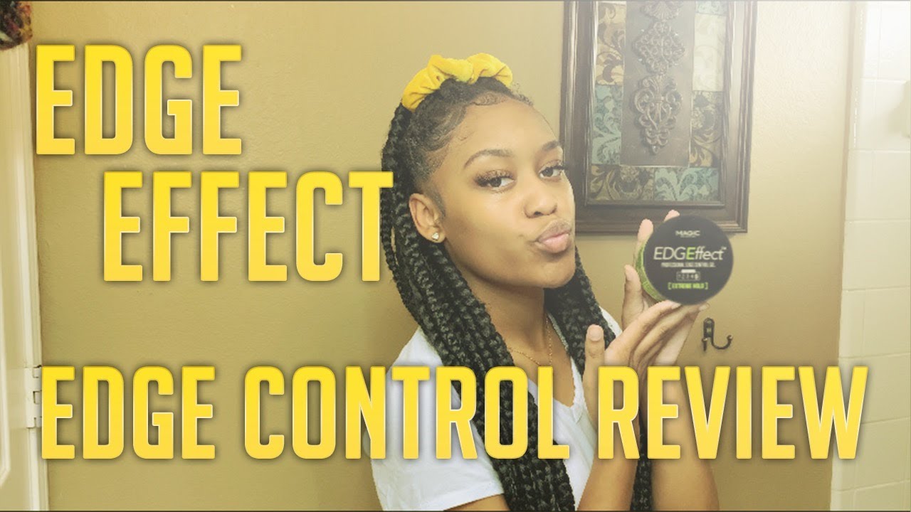 MAGIC COLLECTION EDGE EFFECT EDGE CONTROL REVIEW 💁🏾‍♀️💛 YouTube