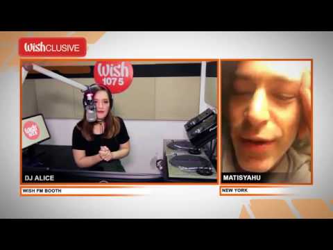 WATCH: DJ Alice's WISHclusive interview with "One Day" singer Matisyahu