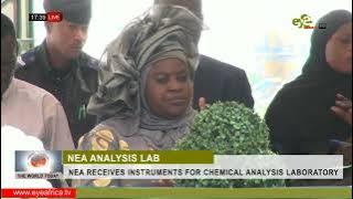 NEA RECEIVES INSTRUMENTS FOR CHEMICAL ANALYSIS LABORATORY