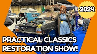 Practical Classics Restoration Show NEC March 2024  lots of classic cars!