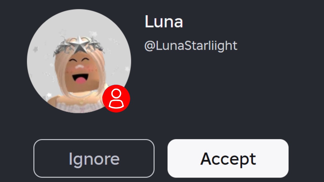 НЕ принимайте этот запрос на добавление в друзья в Roblox (серьёзно)