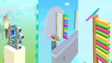 Master Slice | Almost Cut | Slice Master - All Levels Gameplay Android, iOS