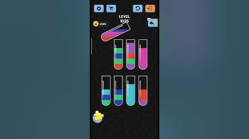 water color sort Level no 1035 a best game walkthrough solution IOS/Android