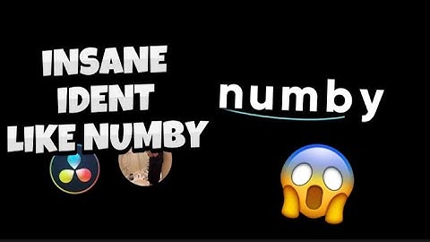 How to Make Numby