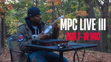 MPC Live 3 Built-In Mic & Speaker