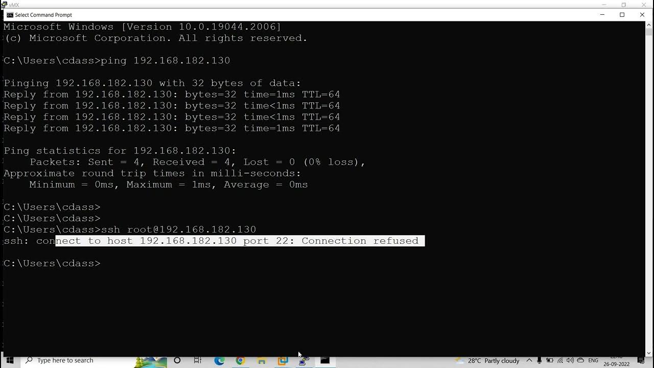 how to configure SSH On Juniper devices YouTube