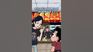 que quieres de McDonalds? #shorts #mcdonalds #makima #animación
