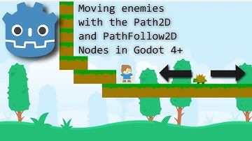 Godot 4+: Using the Path2D Node