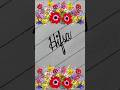 Comment Your Name ❣️ | Hifsa in Cursive Writing ✍️ #shorts