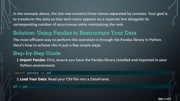 How to Separate Lines with Multiple Values in One Cell to Individual Lines in Excel or Pandas