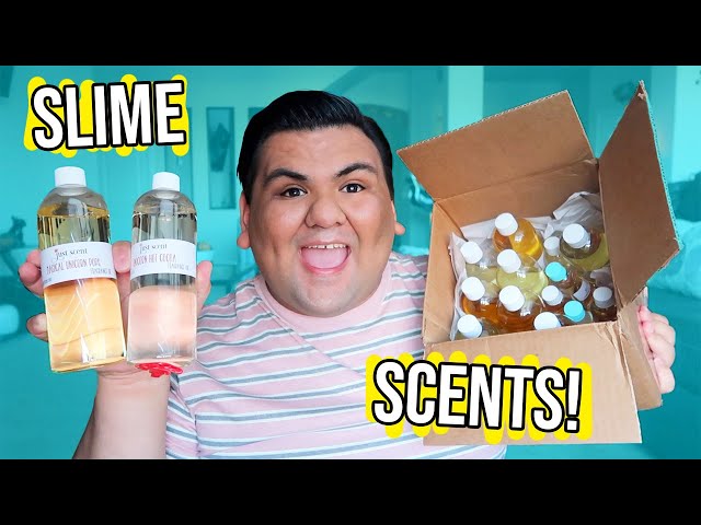 Rating new slime scents for my slime shop BLIND REACTION 😵‍💫😱 what
