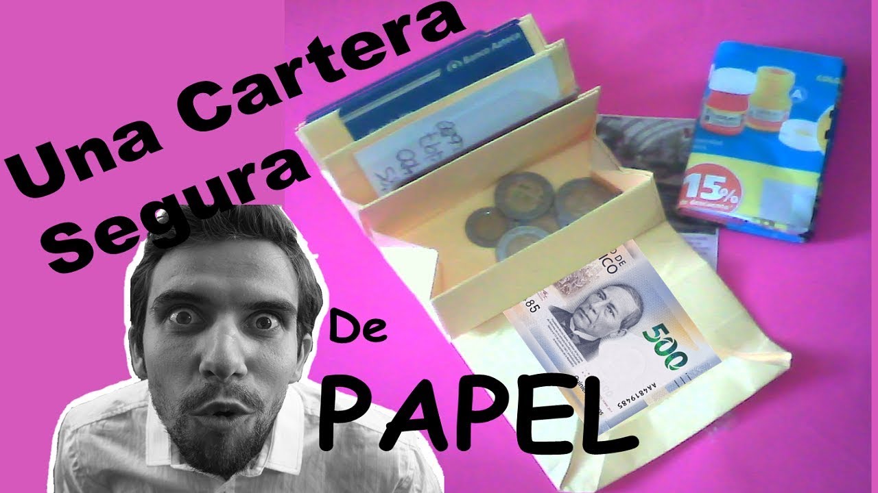 WALLET De Papel PASO X PASO | COMO HACER Wallets Con ORIGAMI Para Niños |
