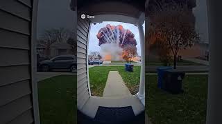 House Explodes On Ring Cam Gas Leak