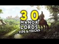 30 beginner tips and tricks for manor lords