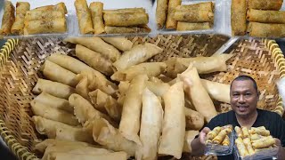 I'm here to teach you how to make special spring rolls specifically for sale. Hundreds of pcs