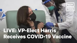 VP-Elect Kamala Harris Receives COVID-19 Vaccine | LIVE | NowThis