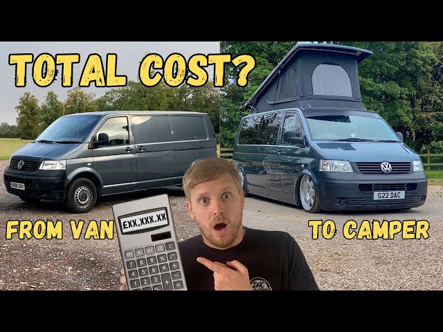 VW T5 partial conversion, ready to drive away and go camping.