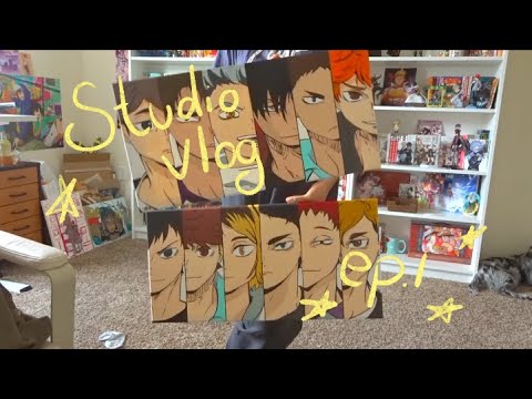 New Studio Vlog Ep. 1! Prints and new Commission sheet