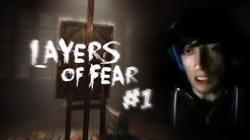 Paintings And Horror! - LAYERS OF FEAR Playthrough Gameplay - Part 1 (facecam reactions)
