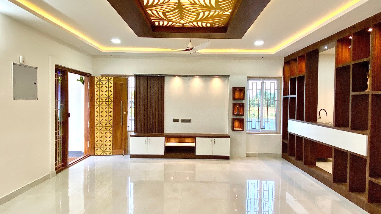 7 சென்ட்டில் முற்றம் வைத்த 4BHK வீடு | Interlocking Brick House with Rooftop Swimming pool Epi-414