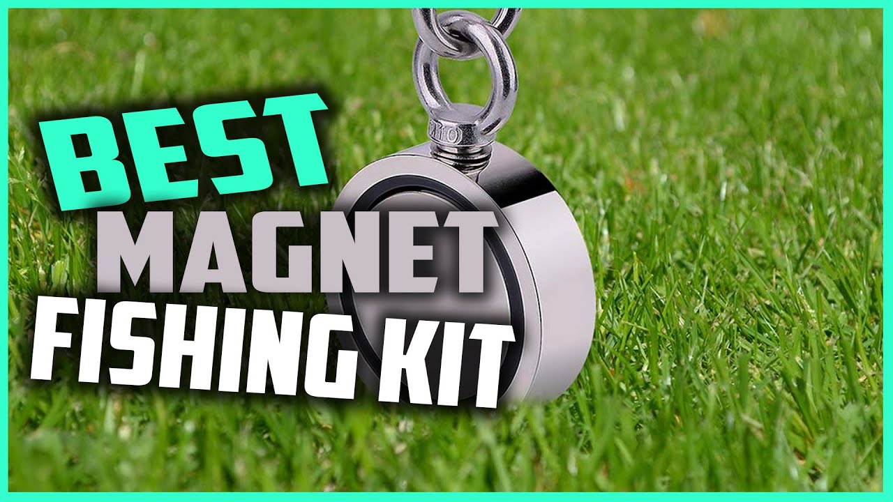 6 Best Magnet Fishing Kits [Review 2023] - Double Sided Magnet Fishing Kits  With Grappling Hook 