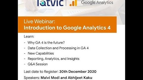 Introduction to Google Analytics4