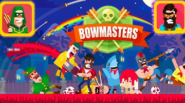Bowmasters Gameplay | Robin the Quickshooter VS Terrance