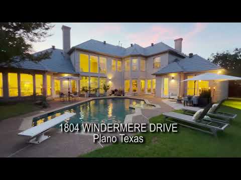 1804 Windermere Dr, Plano, TX home video tour