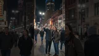 Detroit at Night Looks INSANE 🤯🌆🇺🇸 #Shorts