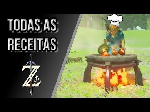 Vídeo: Zelda: Explicação Da Culinária De Breath Of The Wild - Lista De Ingredientes, Efeitos De Bônus E Como Cozinhar Com A Panela