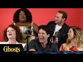 The cast of ghosts find out which characters they really are