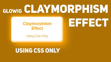 Claymorphism Effect Using Css Only | Claymorphism | Glowing Claymorphism | UI Trend 2022