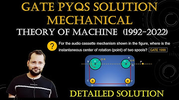 TOM, GATE Mechanical, Previous Year, GATE ME 1999, 2 MARK, Cassette Problem, I Center Method