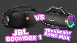 JBL BOOMBOX 1 VS TRONSMART BANG MAX - 2x TAŃSZY A LEPSZY?