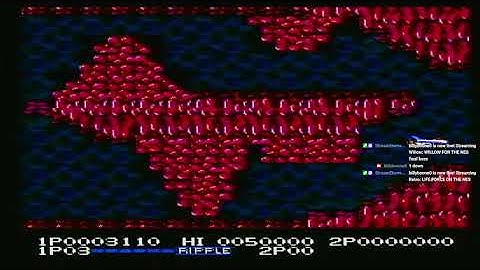 LIFE FORCE ON THE NES MADE BY KONAMI I USE THE GAME GENIE