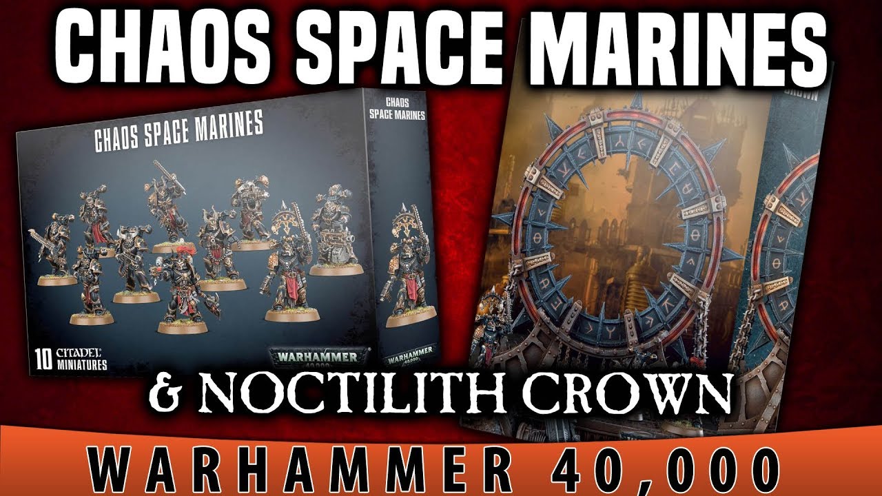 BoLS Unboxing | Chaos Space Marines & The Noctilith Crown | Warhammer 40,000