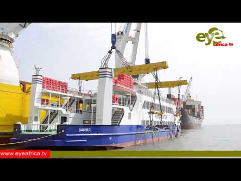 Gambia New Banjul Barra Ferry Kunta Kinteh