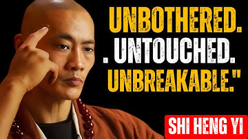 How To Never Get Angry or Bothered By Anyone - SHI HENG YI #motivation