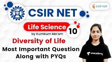 04:00 PM - CSIR UGC NET 2020 | Life Science by Kumkum Ma