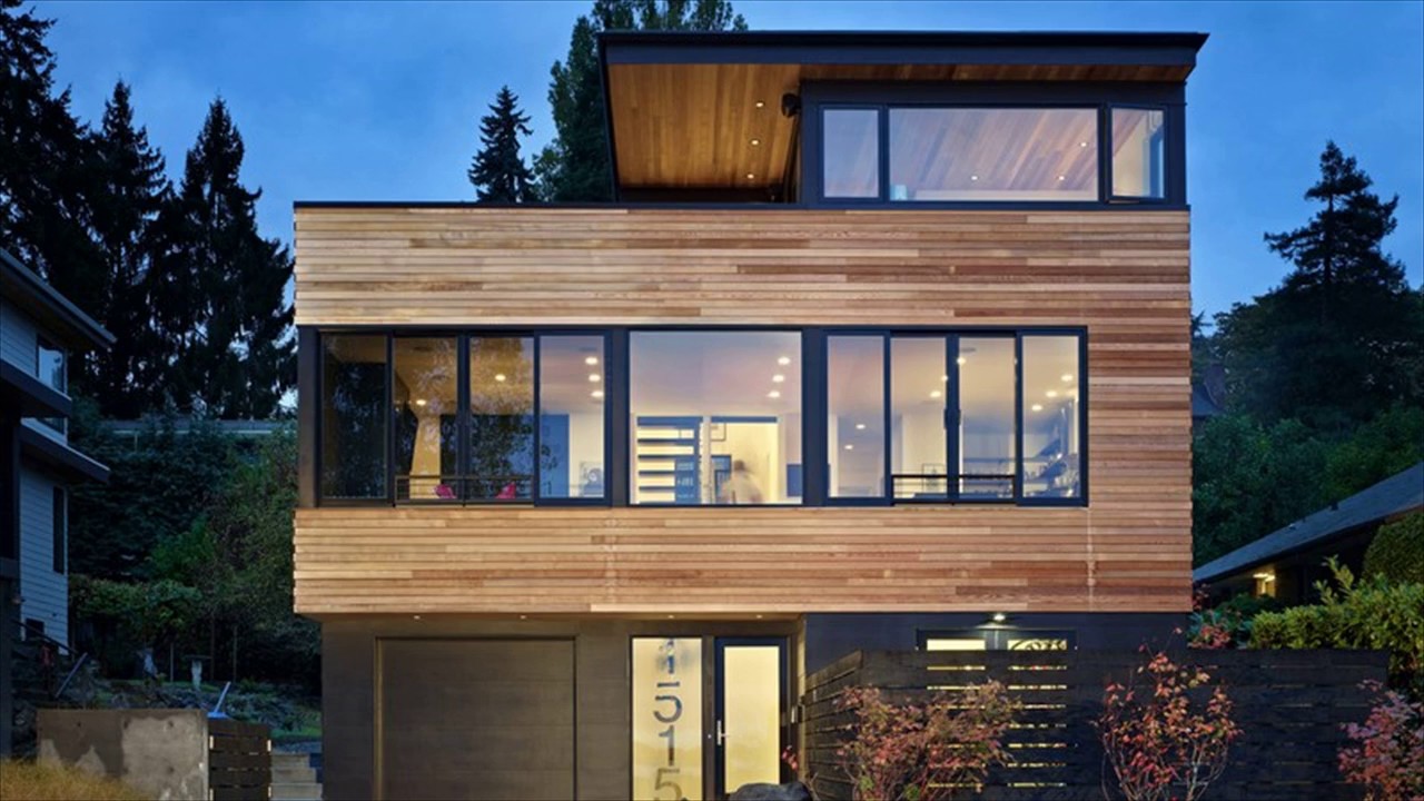 Modern Wood Homes Ideas - YouTube