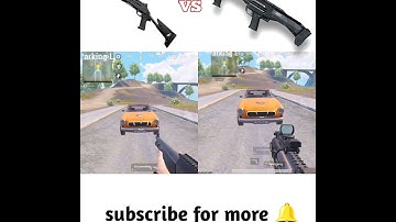 TIPS AND TRICKS M1014 vs DBS 🤔👍 #bgmi #tipsandtricks #pubg #shorts #youtubeshorts