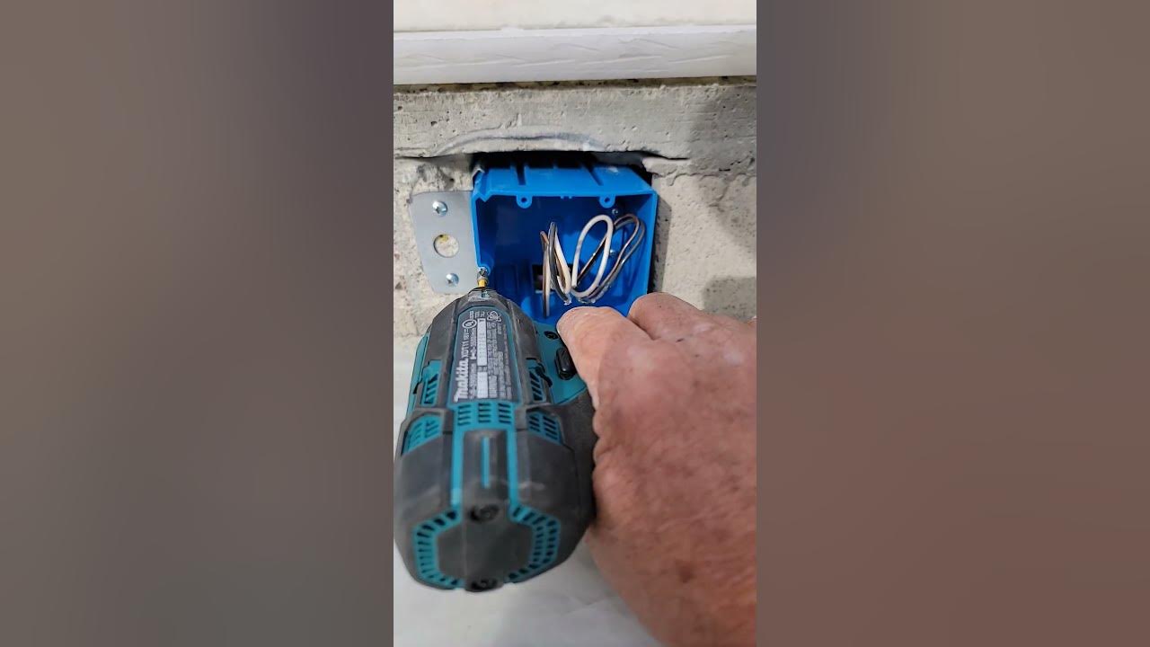 Installing A New Electrical Outlet Junction Box YouTube Installing A New Electrical Outlet Junction Box YouTube