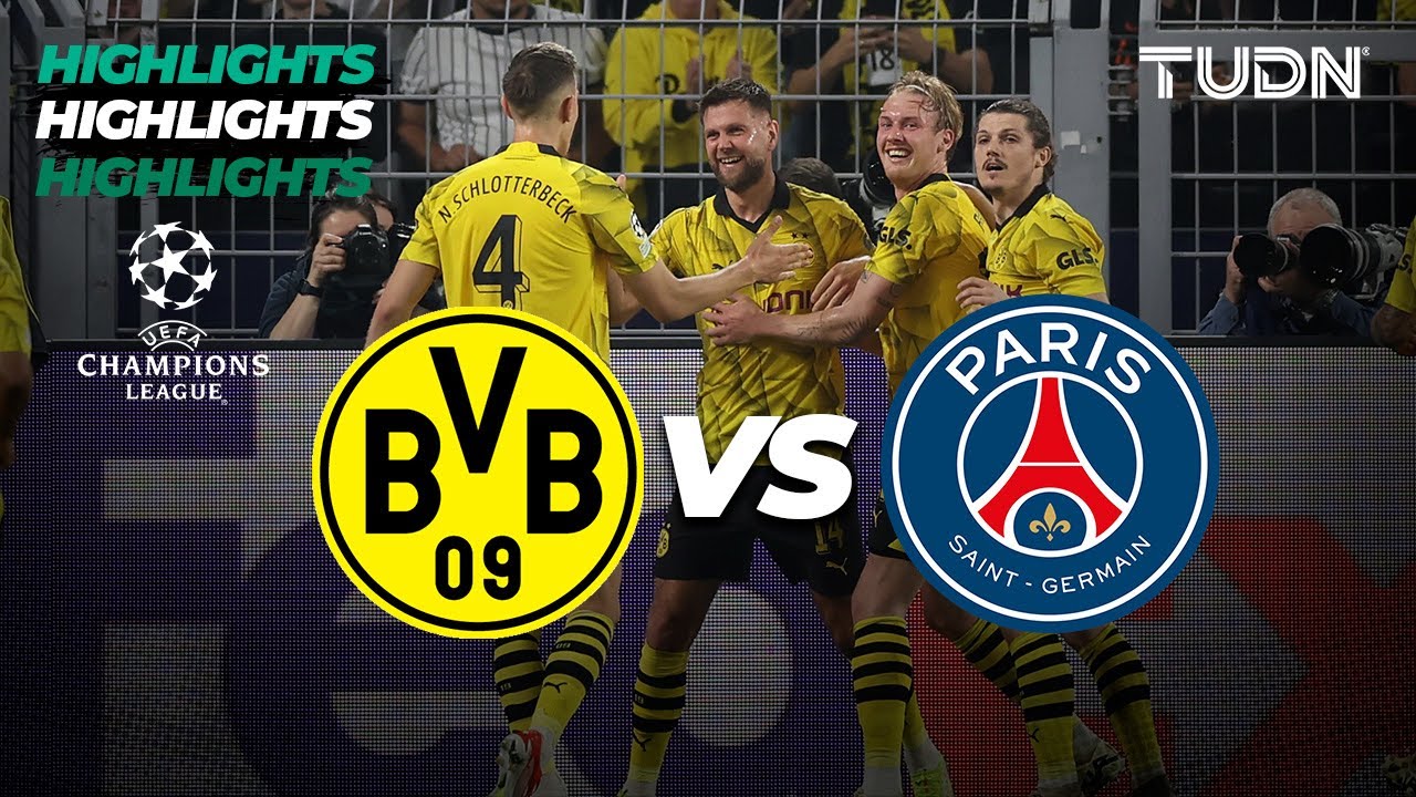 Borussia Dortmund 1-0 Paris Saint-Germain (May 7, 2024) Game ...