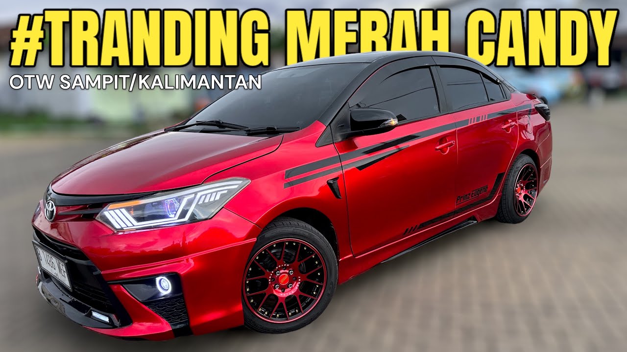 VIOS MERAH CANDY‼️WARNA FAFORIT BANGET OTW SAMPIT KALIMANTAN #tranding ...