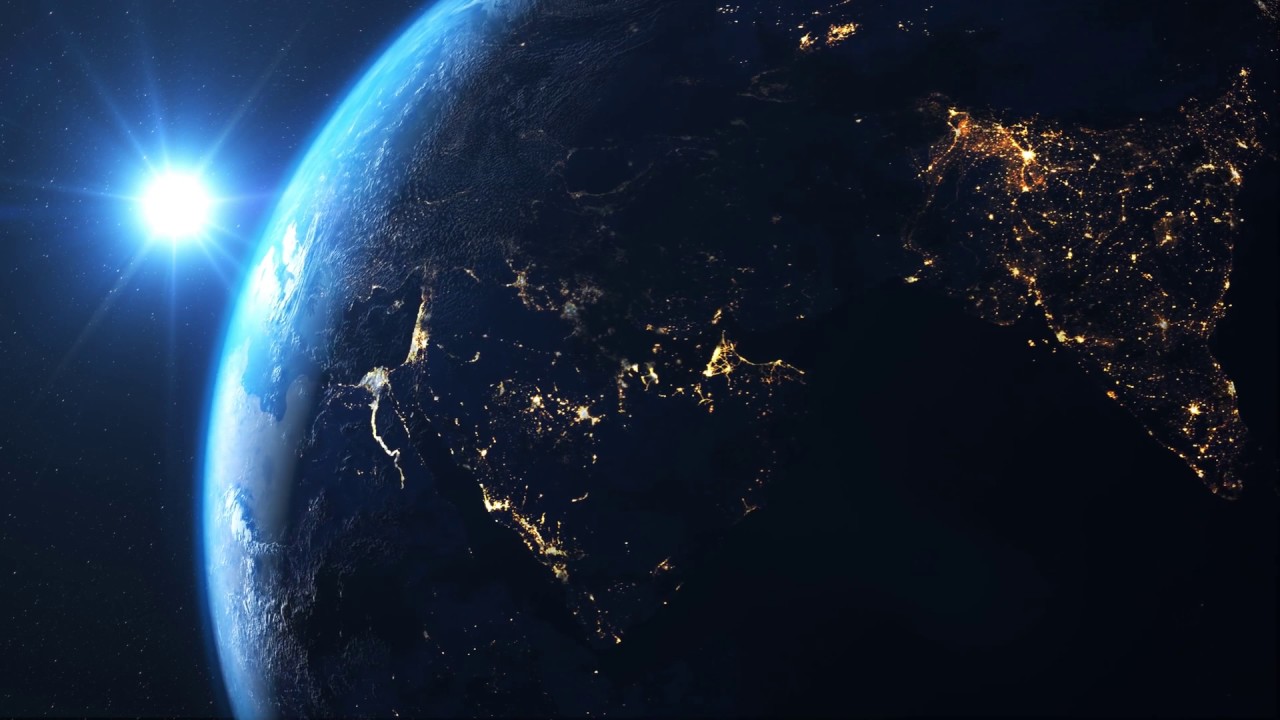 India From Space During Night Time 4k Video Youtube India From Space During Night Time 4k Video Youtube