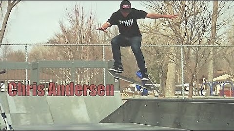 Chris Andersen Tre Flip Noseslide